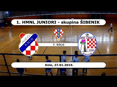 HMNL JUNIORI Šibenik: KIJEVO - CRNICA 3:3, 27.01.2019.