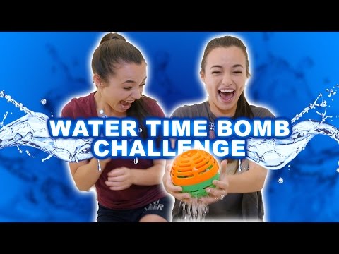 WATER TIME BOMB CHALLENGE - Merrell Twins Video