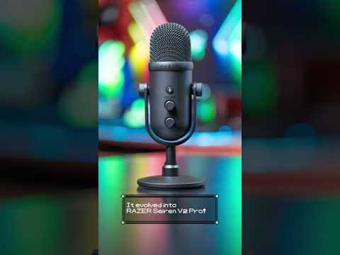 Razer | Srautinio perdavimo mikrofonas | Seiren V2 Pro | Juodas | Laidinis video