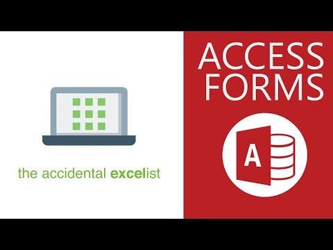 How to Create a Customer Database with forms in Access - Introduction