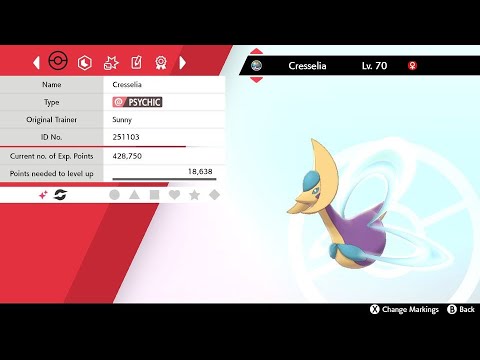 Shiny Cresselia - 6/10/22