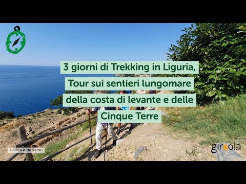 3 giorni di Trekking in Liguria sui sentieri lungomare della costa di levante e delle Cinque Terre