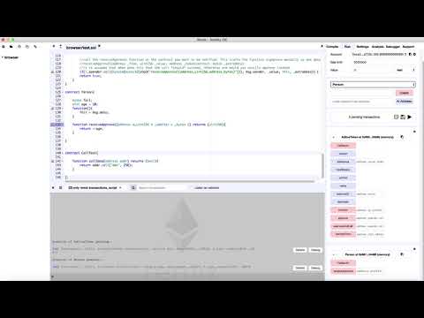 We debug it in the remix