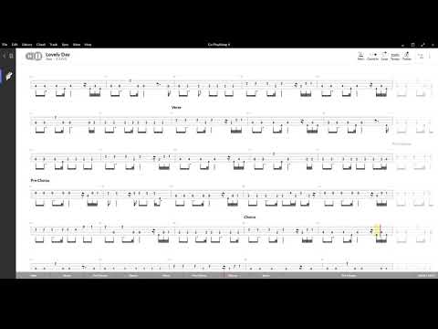 Lovely Day ( Bill Withers ) ,Tablatura e base Senza Basso-Backing bass track-NO BASS