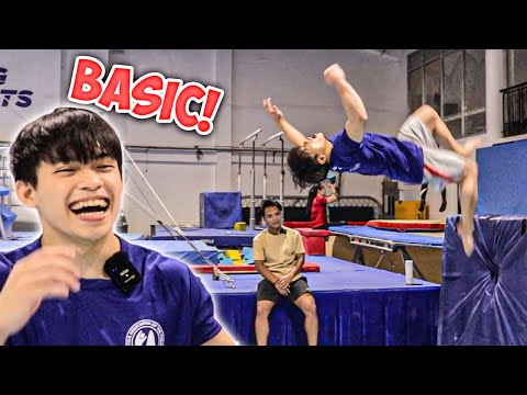Carlos Yulo Tries Parkour for the First-Time!