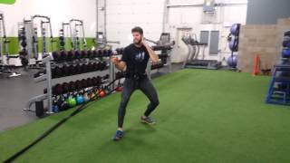 Leland Guillemin Fencing Training - Sled Pull