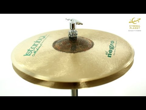 Istanbul Mehmet El Negro 13” Hi-Hat – Horacio Hernandez Signature – Handmade Turkish Cymbals 2010-2018 (?) image 10