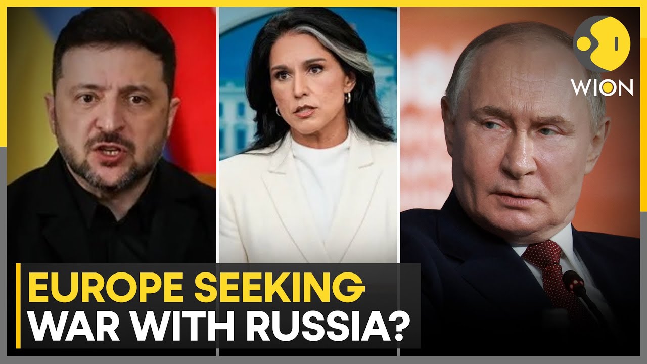 US National Intelligence Director Tulsi Gabbard Rejects Report Claiming Putin Plans to Invade Europe