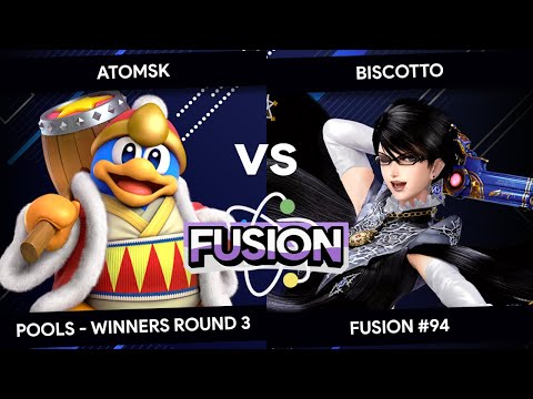 Fusion #94 - Atomsk (Incineroar) vs Biscotto (Bayonetta) - Pools - Winners Round 3