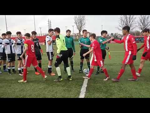 Under 15, 1^ ritorno: Monza-Parma, ingresso in campo, cerimoniale inizio