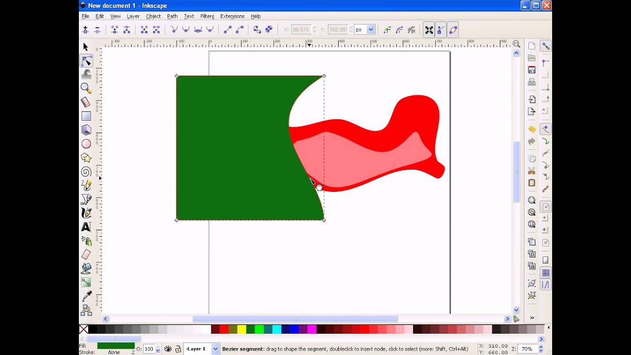 Inkscape Tutorial - Path Clipping