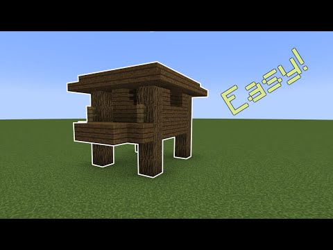 How to build a Minecraft witch hut