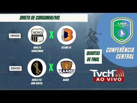 Liga MS de Futsal 2024 | Quartas de Final Conferência Central | Corguinho/MS | TVCH AO VIVO