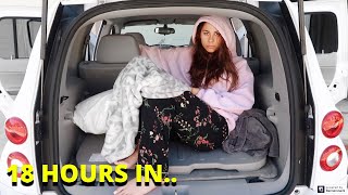 Living In My Car For 24 Hours - Challenge