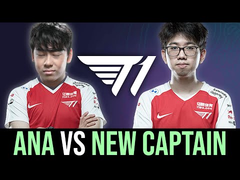 Ana vs his new captain T1.Kuku