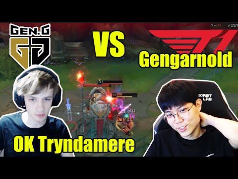 Nemesis using Tryndamere VS T1 Cuzz in top lane | Nemesis VS Cuzz | Nemesis stream higlights