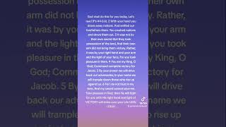 Only Jesus can give you total VICTORY.