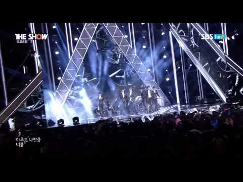 [1080p] 141223 Cross Gene - I'm not a boy, not yet a man @ SBS The Show