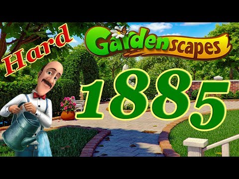 GardenScapes level 1885 Hard