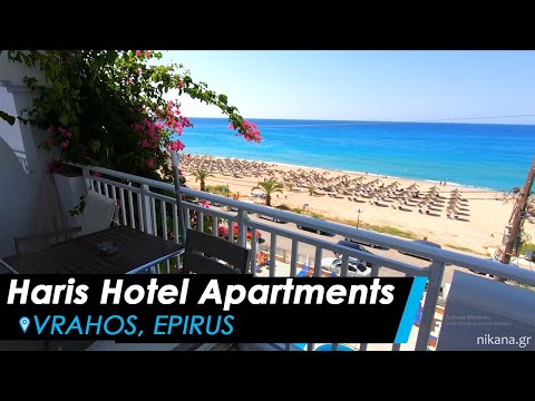 Haris Hotel Apartments, Privatunterkunft im Ort Vrahos, Griechenland - Video