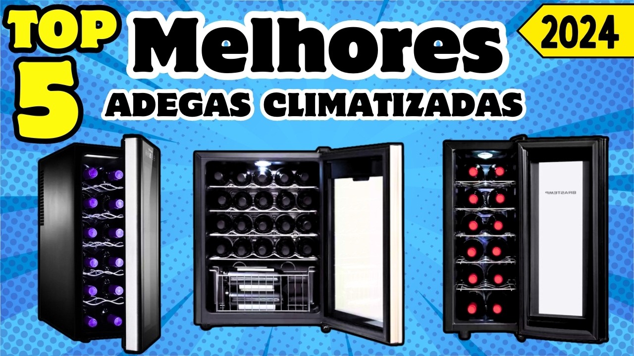 Qual a Melhor Adega Climatizada em 2024? Top 5 Custo Benefício!