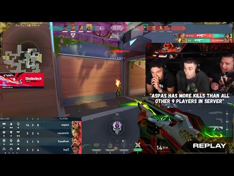 Tarik & Ludwig reacts to Loud Aspas SHOCKING Performance Vs EG