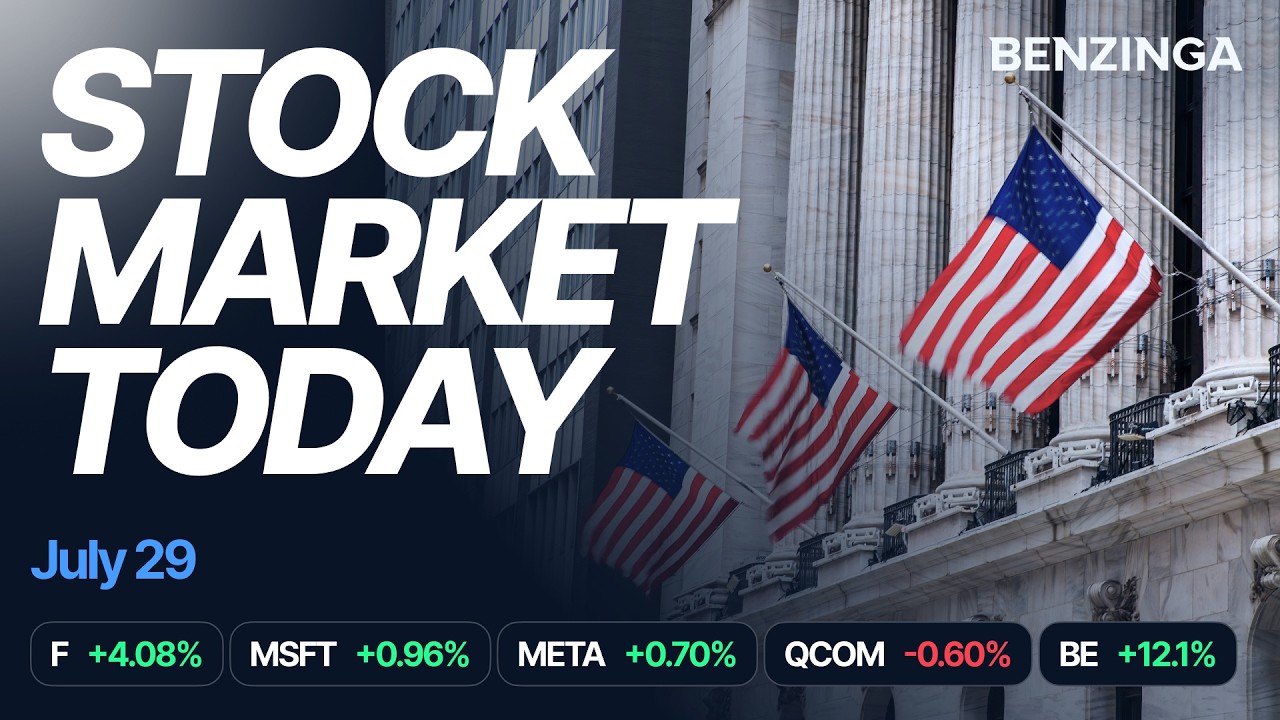Stock Market Today: Fed Holds Rates as Oil Shock and AI Selloff Hit Dow; Microsoft Beats, Meta Misses