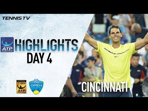 Теннис Highlights: Tiafoe Ousts Zverev, Nadal & Dimitrov Advance Cincinnati 2017