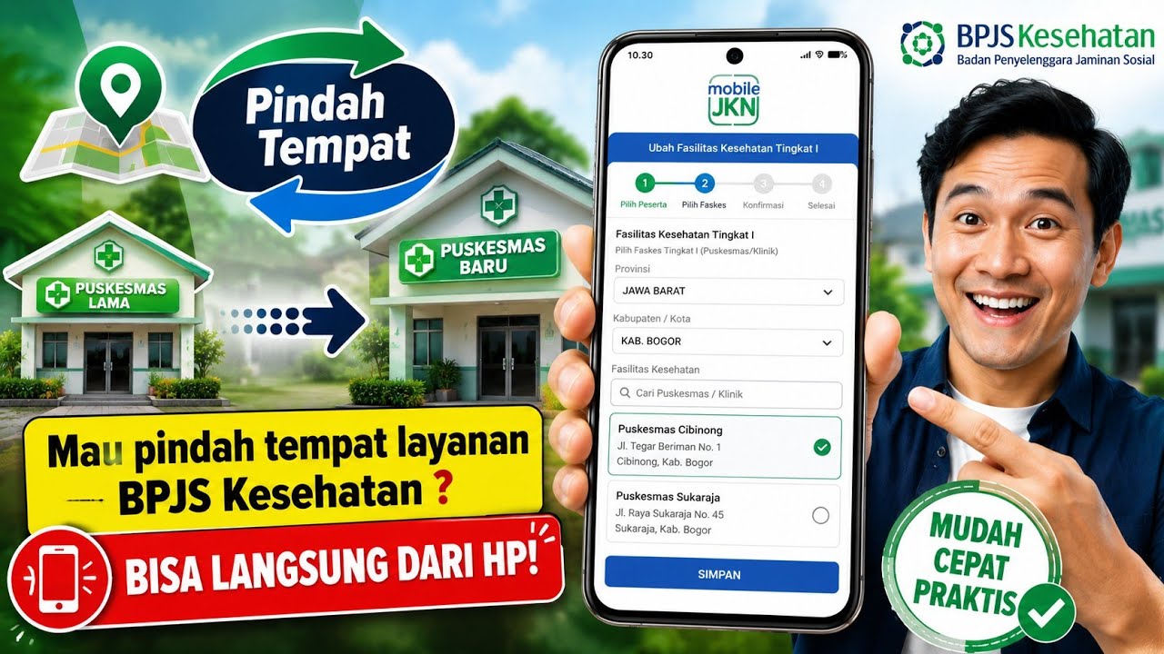 Cara Pindah Tempat Berobat BPJS Sebelum Minta Surat Rujukan