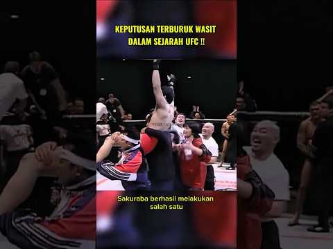 keputusan terburuk wasit dalam sejarah ufc#ufc #mma #boxing #tinju #shorts