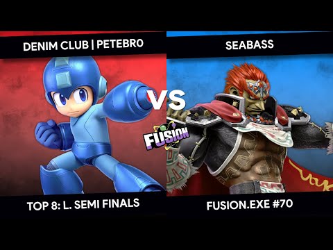 Fusion.exe 70 - petebr0 (Mega Man) vs SeaBass (Ganondorf) - Top 8 - Losers Semis