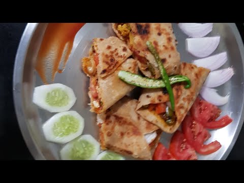 How to make veg frankie from whole wheat flour| 5 min easy veg breakfast Recipe|