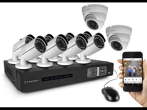 Amcrest HD 720P 8 Channel Secuirty Camera