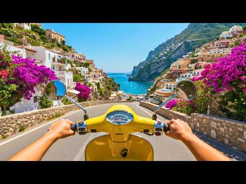 LIVE 24/7 🇮🇹 Amalfi Coast Driving & Walking Tour - 4K HDR Relaxation