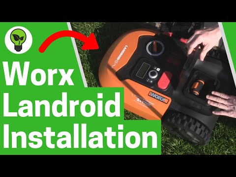 Worx Landroid Installation ✅ TOP GUIDE: How to start up the M500 & M700 Plus robotic lawnmower???