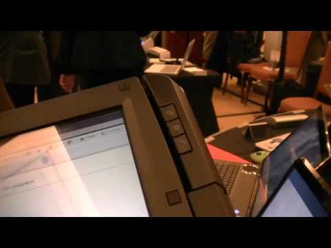 Fujitsu Lifebook T580 Convertible Windows Tablet PC, CES 201