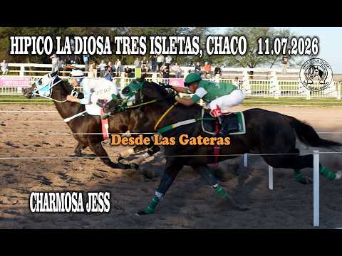 CHARMOSA JESS - CLASICO. HIPICO LA DIOSA, TRES ISLETASM CHACO 11.07.2026