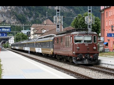 080 Interlaken Stations West and East - SBB, BLS, Brunig Bahn, Zentralbahn, Berner Oberland Bahnen