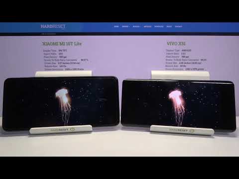 Xiaomi Mi 10T Lite vs VIVO x51 - Display Test & Comparison