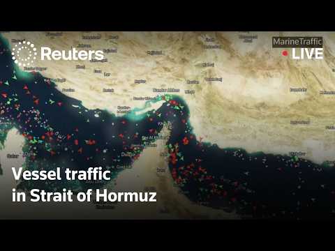 Video Thumbnail: LIVE: Vessel traffic in Strait of Hormuz