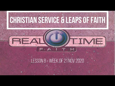 Real Time Faith Sabbath School | Lesson 8
