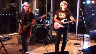 Broken Duckfeet performing at the SPURS Concert Series AT&T Center
