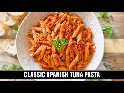 20 Minute TUNA PASTA with Paprika & Garlic | Easy ONE-PAN Recipe