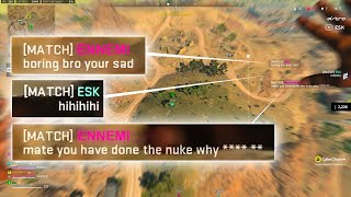 On les a empêchés de faire la NUKE comme des enfo*rés