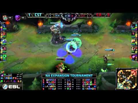 Curse Academy vs Team Coast | Game 4 Highlights | 2015 NA LCS Expansion Tournament | G4 CA vs CST