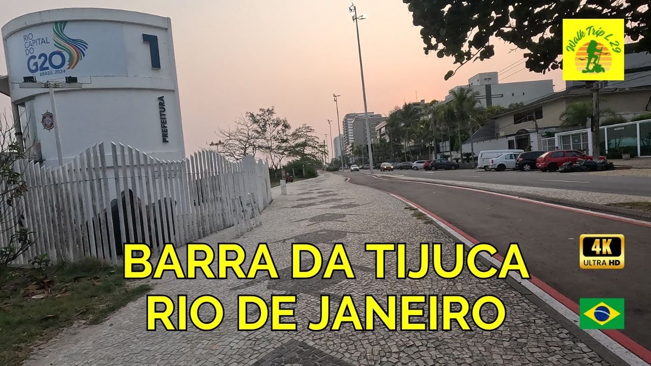 BARRA DA TIJUCA - RIO DE JANEIRO🚶🌴🏖️🌞🌊 | neighborhood in the West Zone of the city of Rio de Janeiro