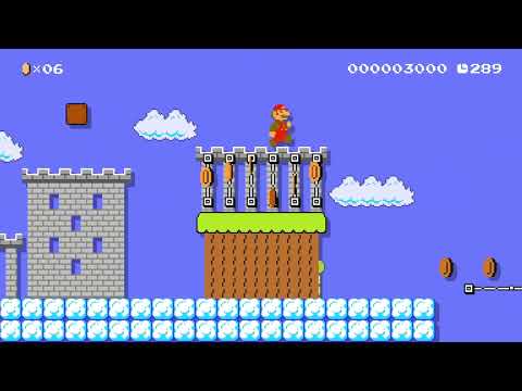 skybreaker (part pixel) Super Mario Maker 2 Level Code: T34-GTM-23G