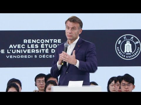 Macron warns against growing 'rivalry' between China and the US | AFP
