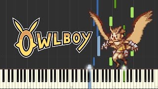 End Credits - Owlboy (Piano sheet music/MIDI) (Synthesia)