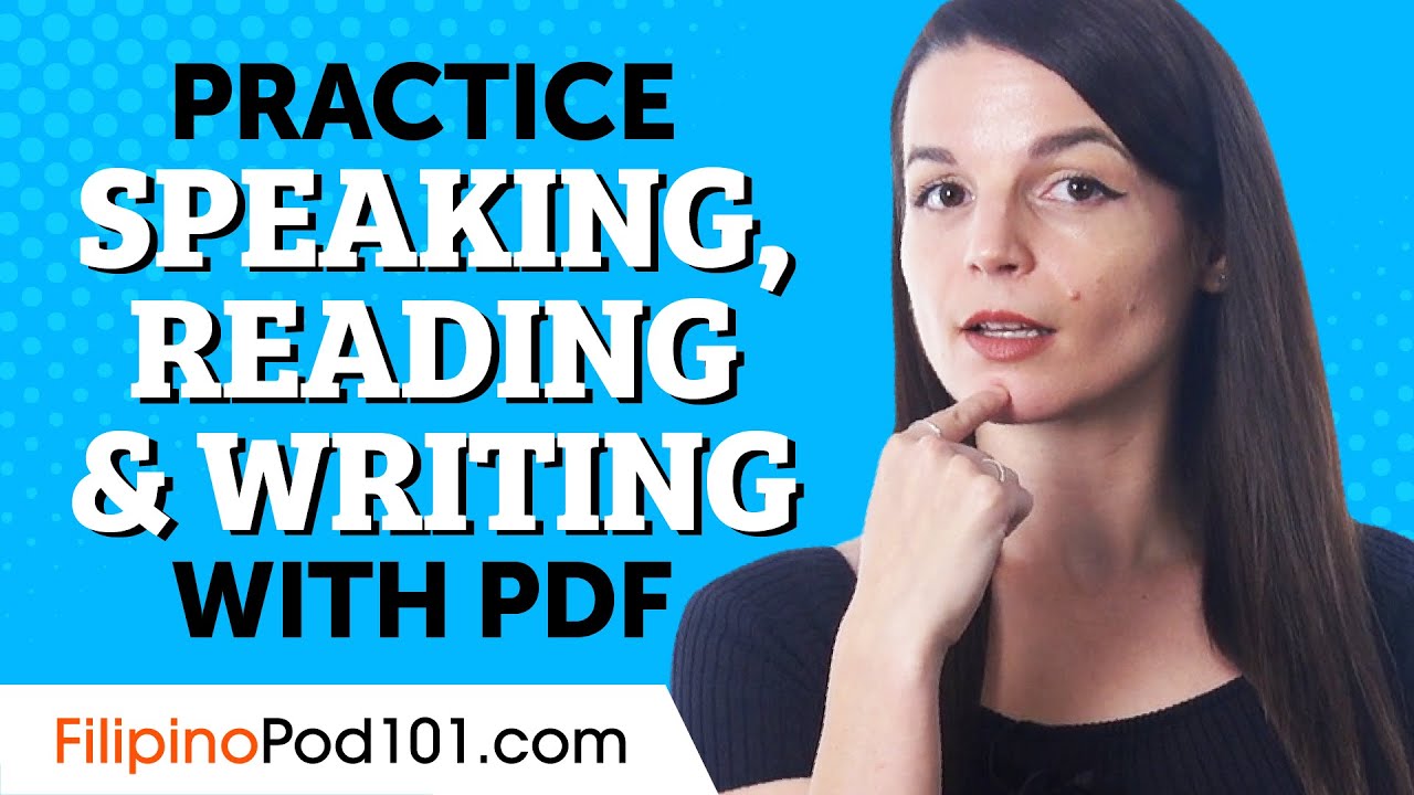 How to Practice Filipino Speaking, Reading & Writing with the PDF Cheat Sheets